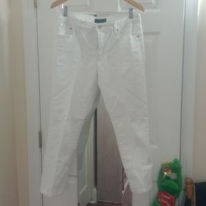 White jeans
